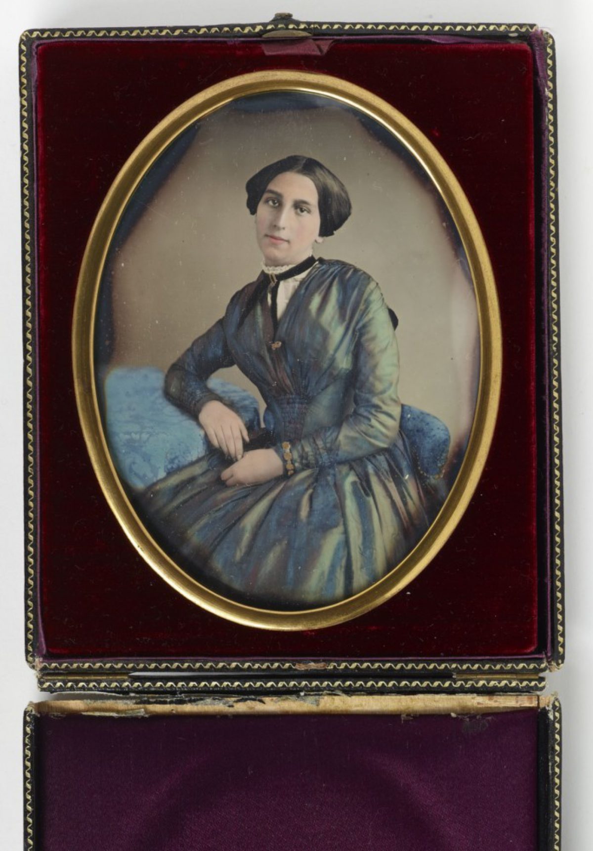 The skilfully coloured portrait of Marie von Salza und Lichtenau was taken in 1852. Photo: Finnish Heritage Agency